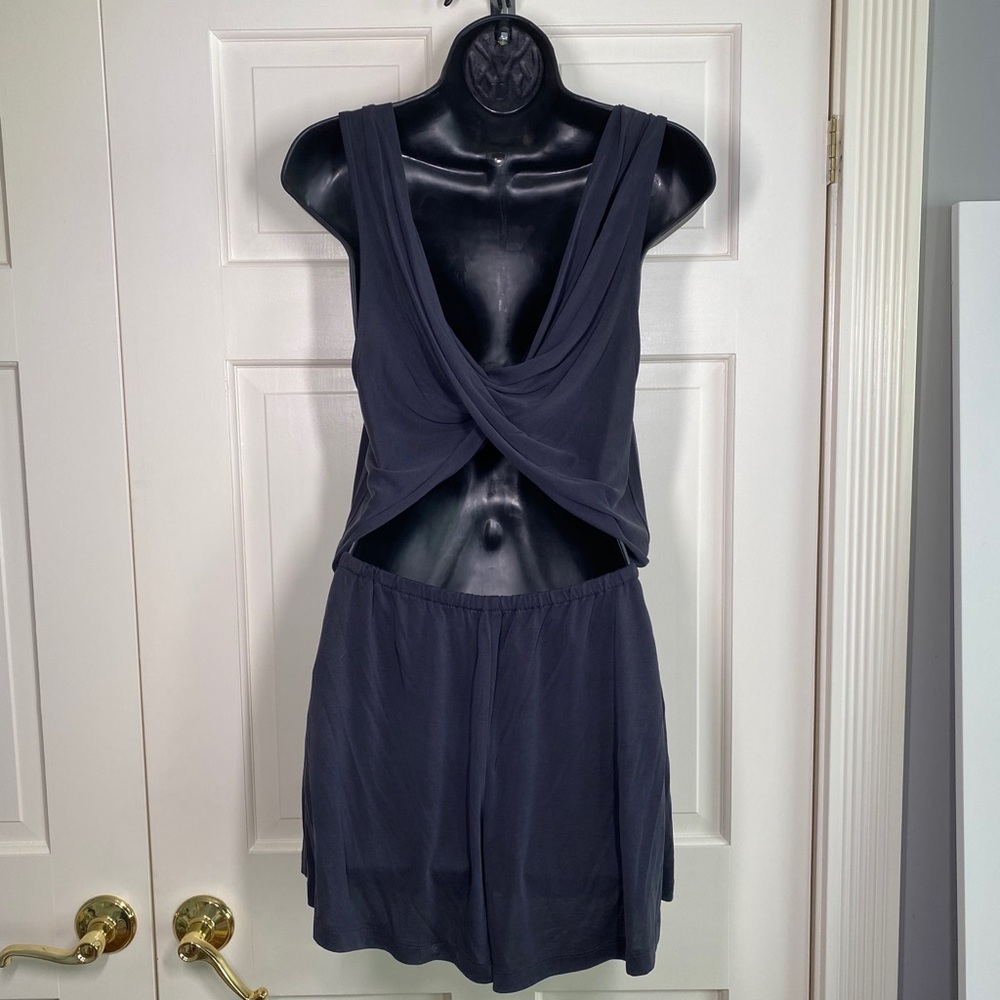 Cross Back Romper - image 2